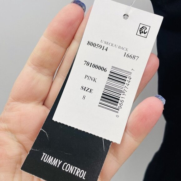 Swim Solutions Shape Solver Womens 8 Going In Circles One-Piece Swimsuit 2277 - Picture 8 of 10